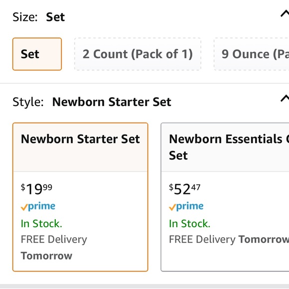 Tommee Tippee Closer to Nature Newborn Baby Bottle - Picture 12 of 12